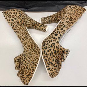 Lola Ramona Vegan June Leopard Heels